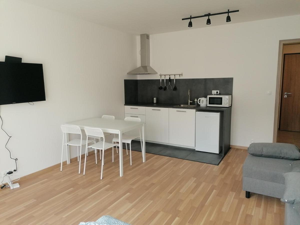 Brand New Studio Apartment #31 In Brand New Building With Free Parking In The Center Prag Eksteriør billede